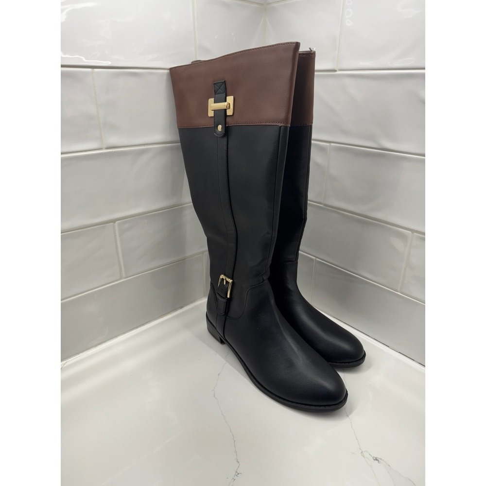 Karen Scott Riding boots black and brown